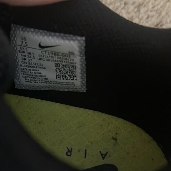 COPY - nike air. women’s US  size 7.5 - Picture 3 of 3